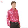 Camicia Disco Anni 70 Fashion Rosa