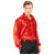 70er Jahre Disco Mode Hemd Rot