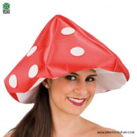 Fabric Mushroom Hat