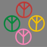 Colier Peace and Love PLA