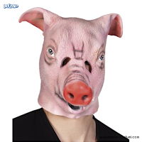 Latex-Schweinemaske 