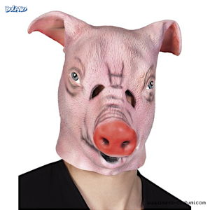 Mască de porc din latex 
