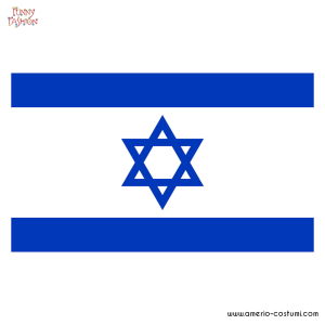 Bandiera Israele 90x150 cm