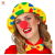 Polka Dot Clown Bowler Hat 