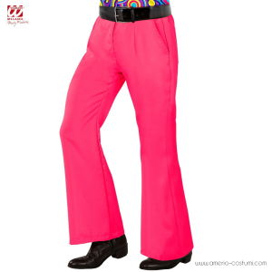 Pantalones acampanados fucsias de los años 70