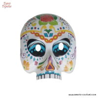 Mască Dia de Los Muertos din plastic