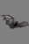 Chauve-souris noire à suspendre 55 cm