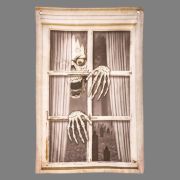 Cortina de ventana Esqueleto Horror