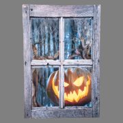 Cortina de ventana Calabaza Horror
