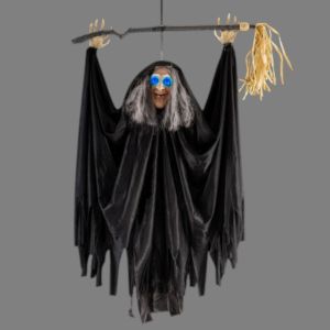 Appeso Strega con scopa lsm 110 cm