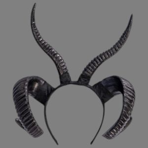 Cerchietto Demone Nero