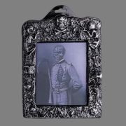 3D Horror Skelett Kunstwerk 30x21 cm