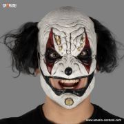 Open Ears Clown Black Maske
