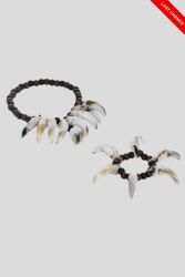 Sombrero Voodoo marfil envejecido