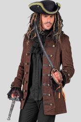 Cappotto Storico Marrone Uomo