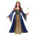 Reina Medieval Azul Niña