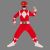 Power Ranger Mighty Morphin Red Jr