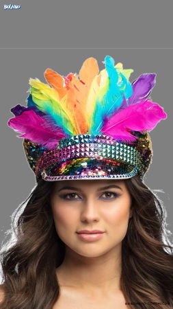 Chapeau de chef arc-en-ciel