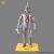 TWO Tin Man Toyllectible Bendyfigs