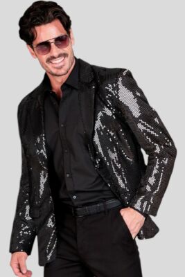 Black Fashion Party Jacket