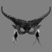 Maschera Diavolo Nero CdA