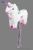 Pinata Unicorn White L