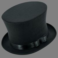 Sombrero de Copa Negro