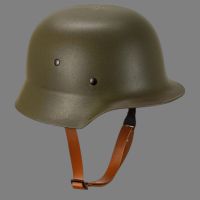 Casco Militar WW2 Verde de Plástico