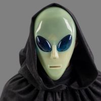 Alien GID Maske aus Kunststoff