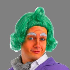 Peluca Lumpa Hombre Verde  