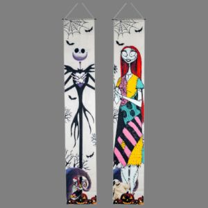 Set 2 Banner NBXMAS em tecido 180x30