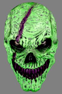 Masca Urban Skull Green Monster