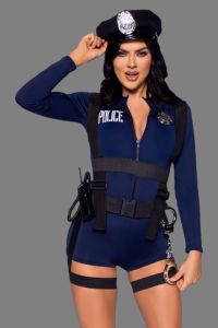 Flirty Cop Romper