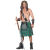 Kilt Verde con borsa in peluche