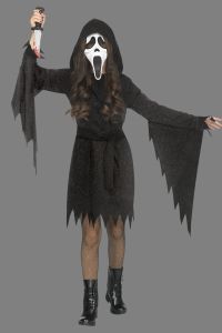 Glitter Bling Ghost Face® Black Costume