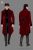 Cappotto Gotico Bordeaux velluto