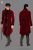 Cappotto Gotico Bordeaux velluto