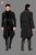 Cappotto Gotico Nero velluto