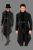 Cappotto Gotico Nero velluto