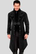 Manteau Gothique Velours Noir