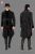 Cappotto Gotico Nero velluto