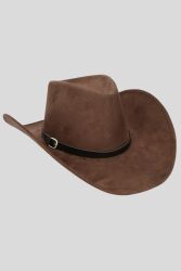 Chapéu Cowboy Bronco Marrom