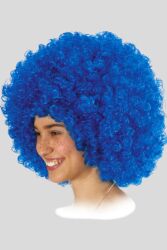 Parrucca Ricciolona 150 gr Blu