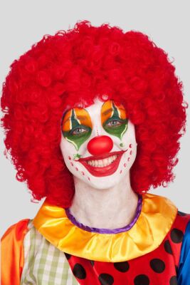 Perucă Creață 150 g Roșie