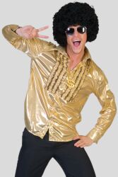 Camicia rouche 70s Oro