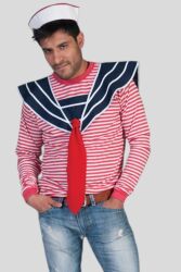 Colletto marinaio con cravatta