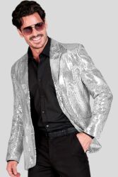 Silver Fashion Party Jacket