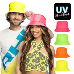 Cappello Bucket Rave Neon