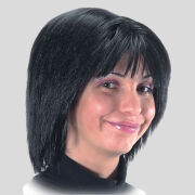 Parrucca Little Girl Nera