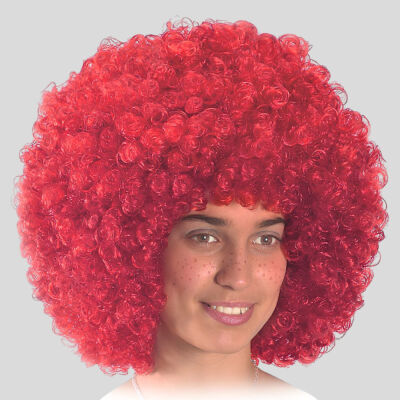 Parrucca Ricciolona 150 gr Rossa